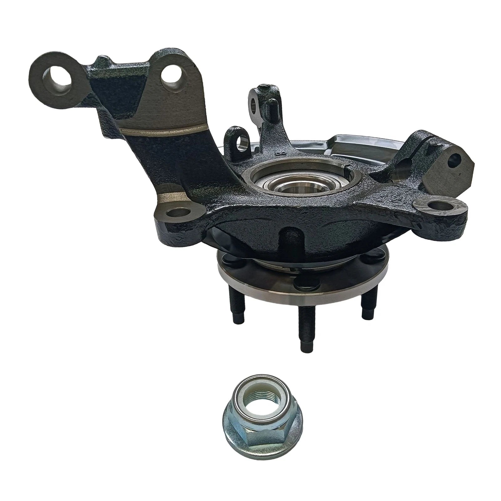 Front Right Steering Knuckle and Wheel Hub Bearing for Ford Edge (2011–2014)