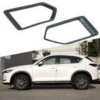 Carbon Fiber Style Side Air Vent Outlet Cover Trim for Mazda CX-5 (2017–2024)