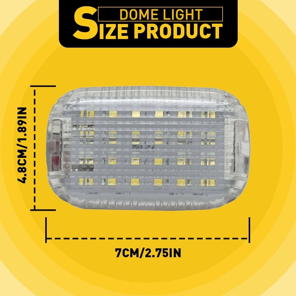 2X Interior LED Dome Light for Ford Transit 150 250 350 (2015–2024)