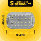 2X Interior LED Dome Light for Ford Transit 150 250 350 (2015–2024)