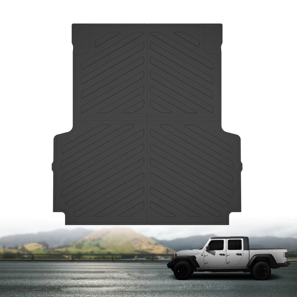 All Weather TPE Truck Bed Mat for Jeep Gladiator JT (2020–2024)