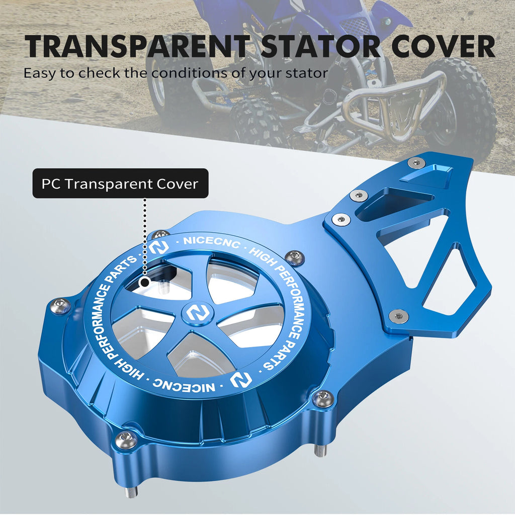 Aluminum Engine Crankcase Stator Cover for Yamaha Blaster YFS200 (1988–2006)