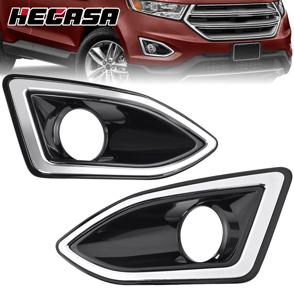 Fog Light Trim Bezels for Ford Edge (2015–2018)