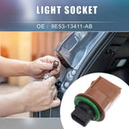 2X Turn Signal Light Marker Lamp Socket 9E53-13411-AA for Ford F-150 (2015–2018)