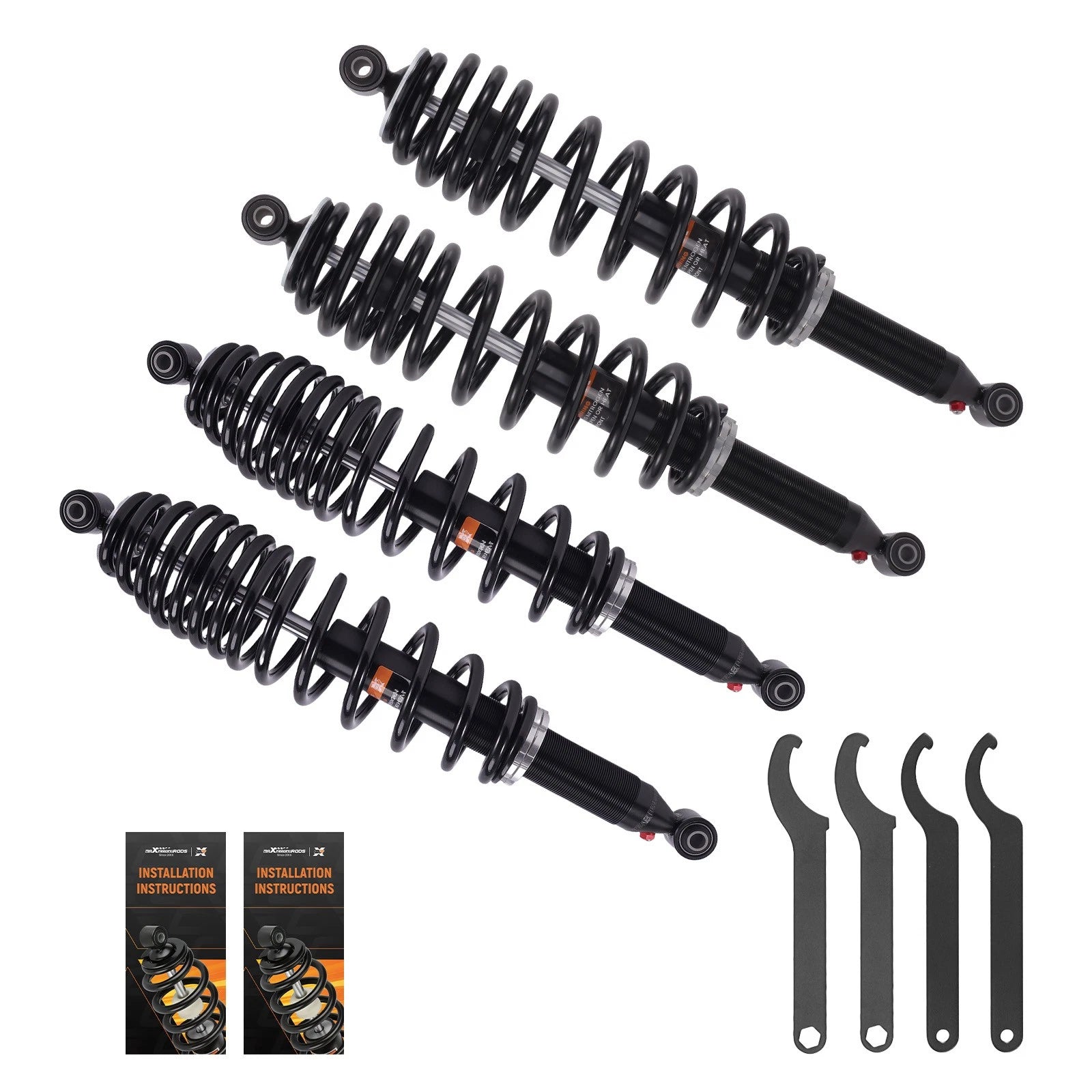 Set of 4 Coil-Over Shocks for Can-Am Outlander 650 MAX 800 (2010–2012)