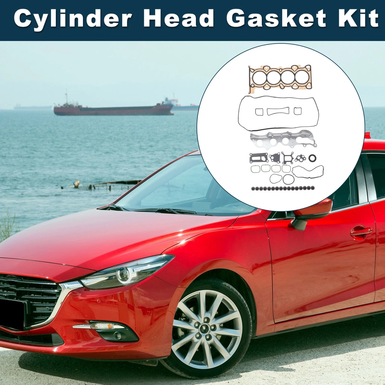 Cylinder Head Gasket Kit No.8LG910271 for Mazda LF5W (Year Range Not Specified)