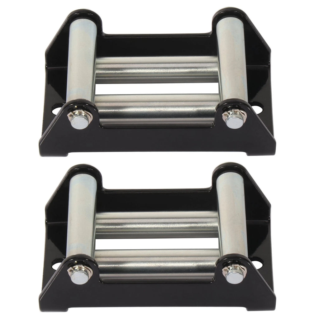 Fairlead Guide Steel Cable Bolt Pattern for Winch 3000lbs to 4000lbs (2pcs)