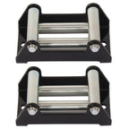 Fairlead Guide Steel Cable Bolt Pattern for Winch 3000lbs to 4000lbs (2pcs)