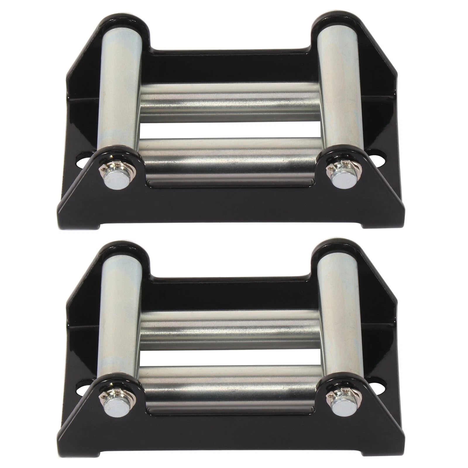 Fairlead Guide Steel Cable Bolt Pattern for Winch 3000lbs to 4000lbs (2pcs)