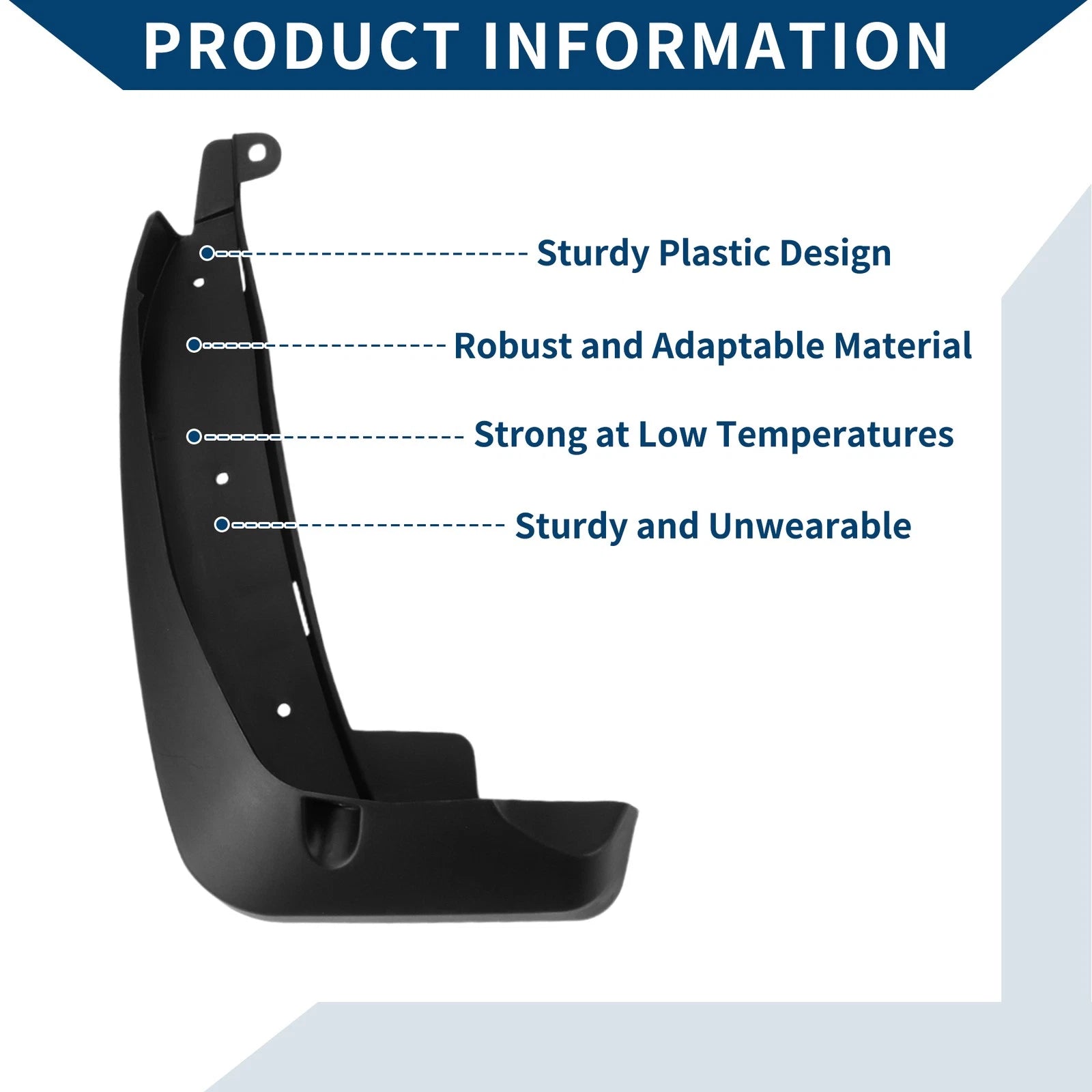 Set of 4 Mud Flaps Splash Guards for Honda Breeze (2019–2022)
