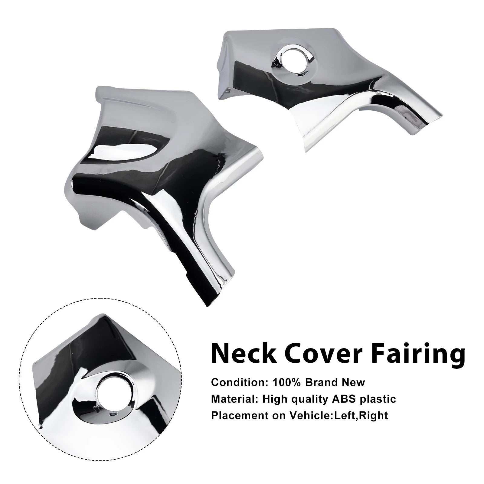 Neck Cover Fairing for Suzuki Boulevard C50 C50T Volusia VL800 VL400 (2005–2023) Chrome