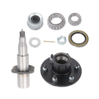 Trailer Hub & Flange with Bearing Kit for 5200lbs Axle (Fits 6 on 5.5)