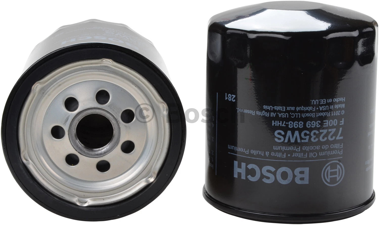 Engine Oil Filter for Chevy GMC Hummer Pontiac (Bosch 72235WS)