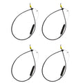 Set of 4 Deck PTO Cables for Bolens Yardman Yard Machines (746-04173, 946-04173)