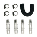 Heater Core Bypass Repair Kit for 626-001 (5/8" 3/4" Hose Silicone)
