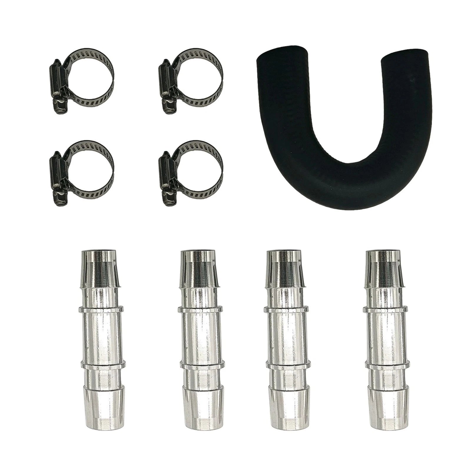 Heater Core Bypass Repair Kit for 626-001 (5/8" 3/4" Hose Silicone)