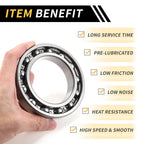 Deep Groove Ball Bearing 70x110x20mm for Scooter Skateboard (1 Pcs)