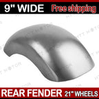 9" Wide Rear Fender for Harley-Davidson Softail (180-210mm Tires)