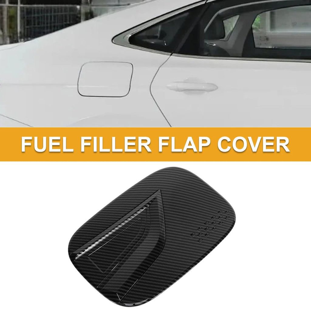 Fuel Tank Door Cap for Kia Sorento (2021–2024) Carbon Fiber Black