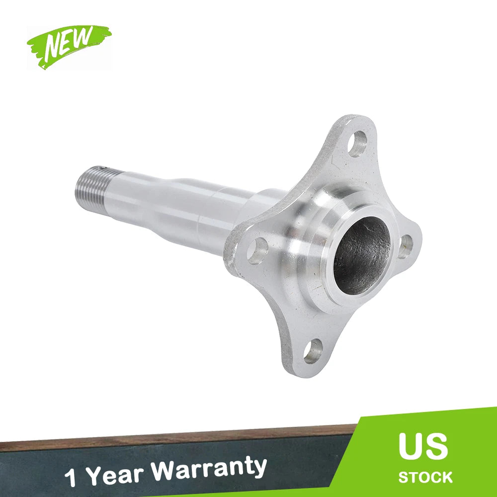 Weld-On 2.375" Round Spindle with Brake Flange for Trailer Axle (1984–1984)