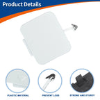 Tow Hook Cover for BMW 525i 528i 530i (2001–2007) No. 51118212527 White