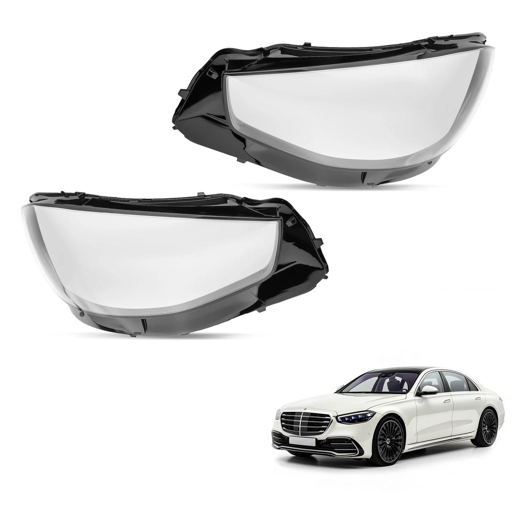 Headlamp Lens Cover for Mercedes-Benz S-Class (2020–2023)