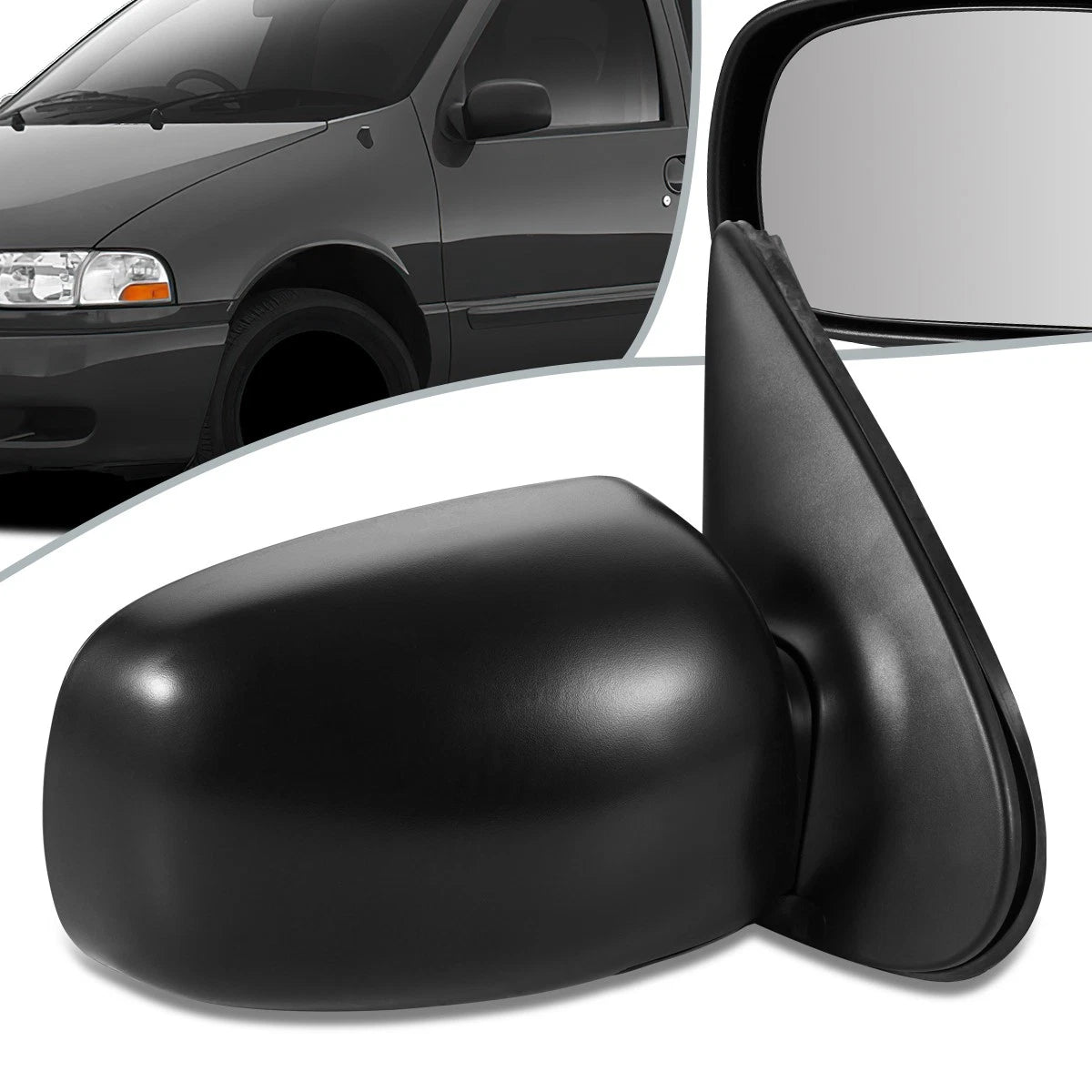 Passenger Side Mirror for Mercury Villager Quest (1999–2002) NI1321147