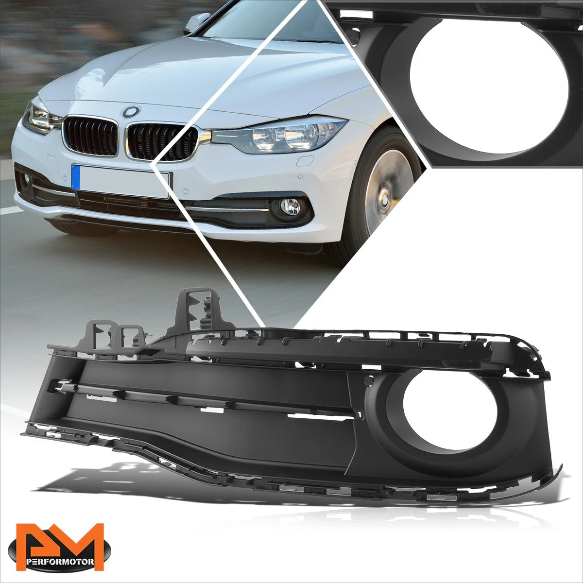 Front Driver Left Side Lower Fog Light Bezel for BMW 328D (2016–2018)