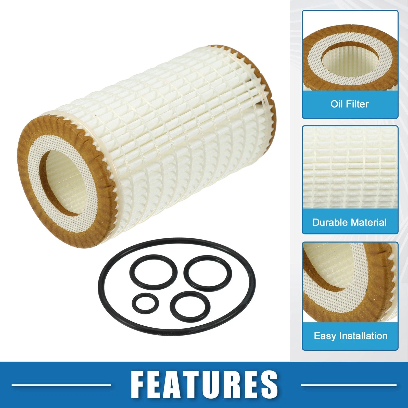Set of 1 Engine Oil Filter No.A0001802609/A0001802309 for Mercedes 