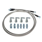 Braided Transmission Cooler Hose Lines for TH350 TH400 700R4 (52")