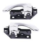Door Handle Inner 4x Chrome for Hyundai Santa Fe (2000–2005)