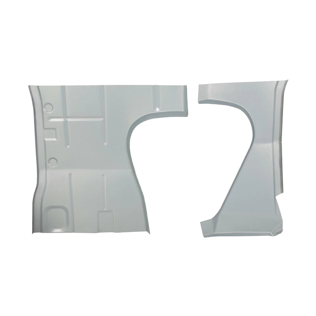 Set of 2 Floor Pan Front Sections for Chevy GMC Van (1971–1996) Rust Repair Panels