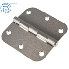 Set of 18 Satin Nickel Door Hinges for (5/8" Radius, 3.5 Inch)