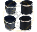 Lower and Elbow Upper Exhaust Hose for OMC Sterndrive 5.7/7.4/7.5/8.2L (0913405/592)
