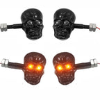 4X LED Turn Signal Indicators for Universal Motorcycle (12V)