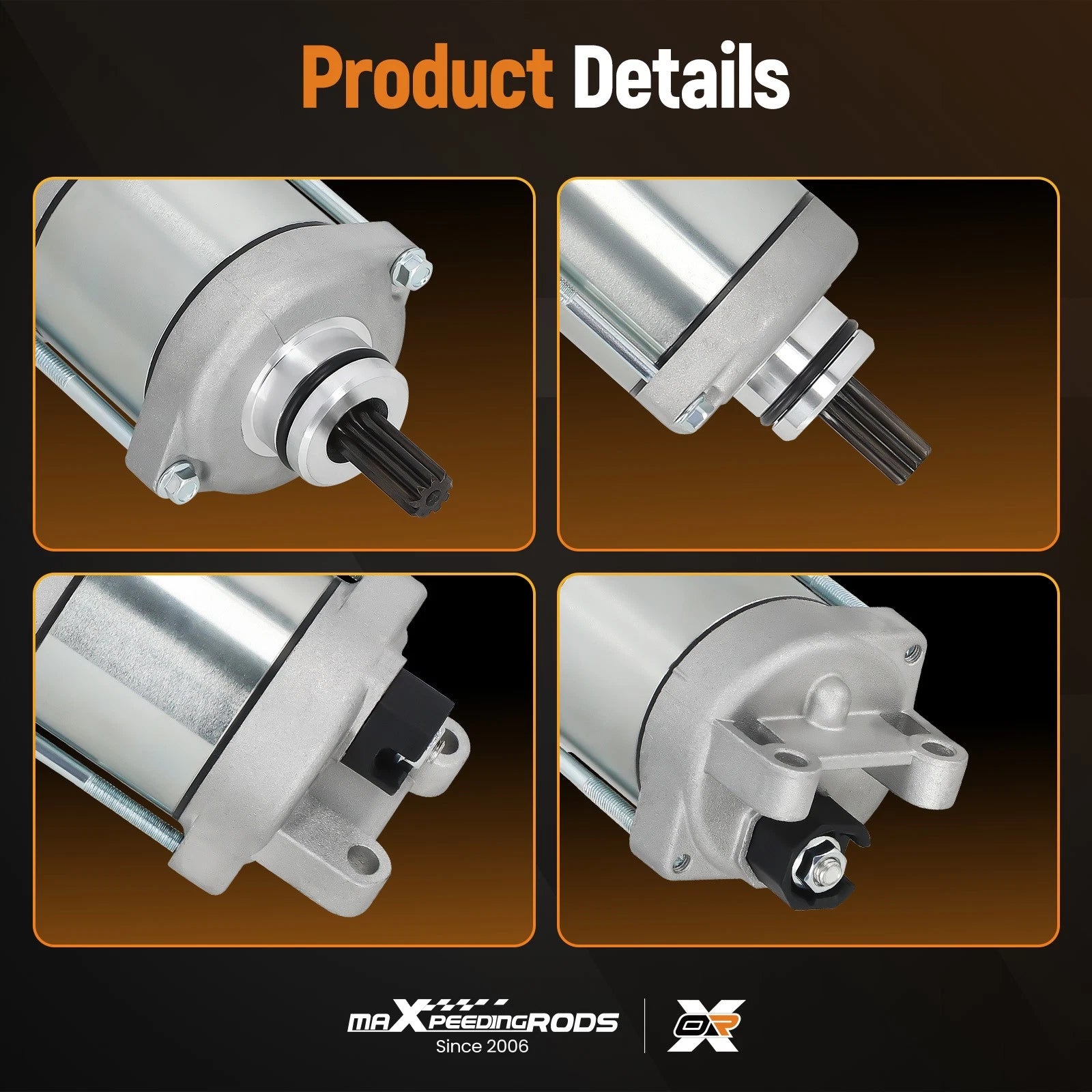 Starter for KTM 250 350 SX-F XC-F XCF-W EXC-F (2017–2020)