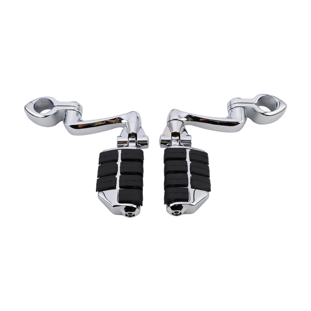 1-1/4" Long Highway Foot Pegs for Harley Touring (Universal)