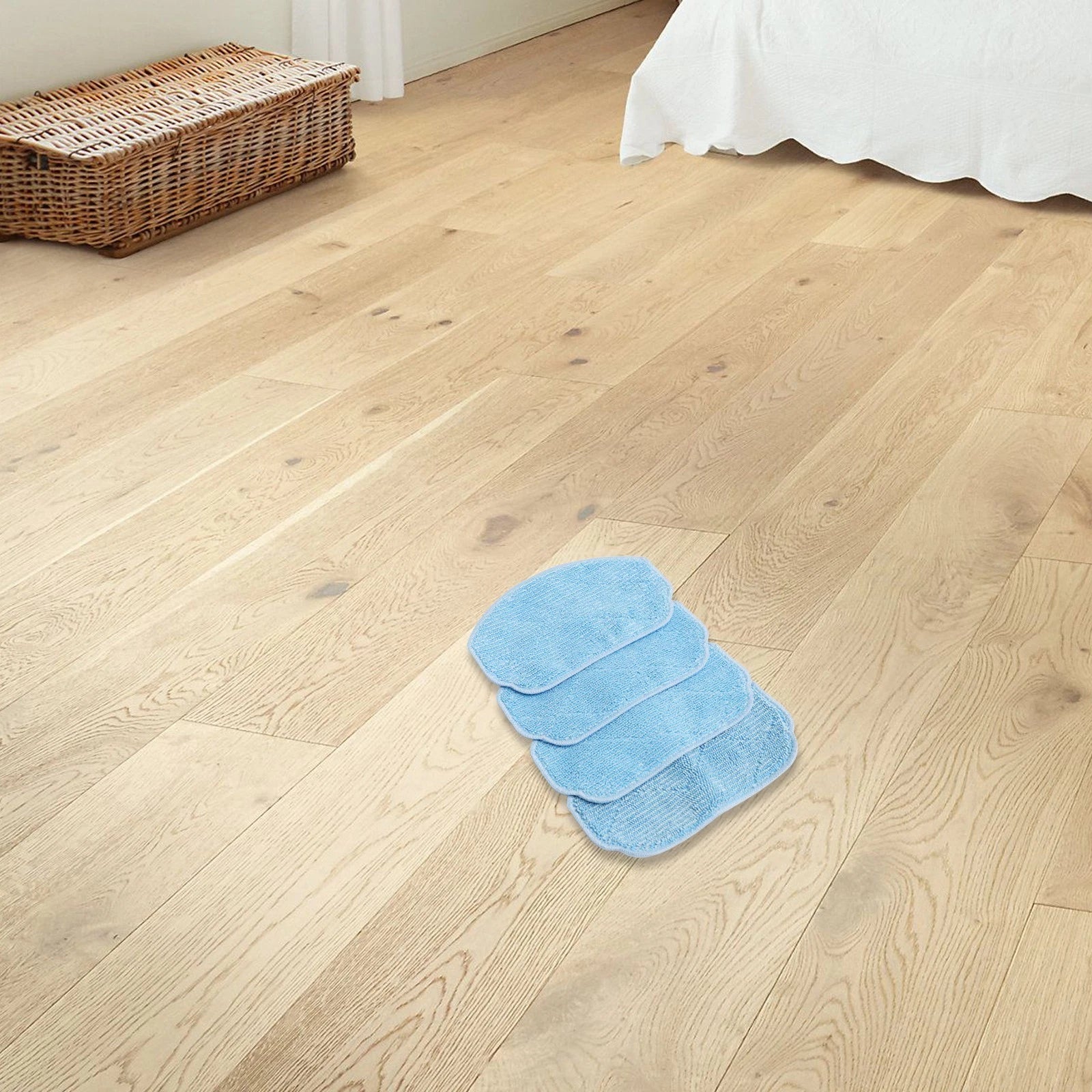 4 Pack Microfiber Mop Cloths for Cecotec Conga 999 (Robot Vacuum)