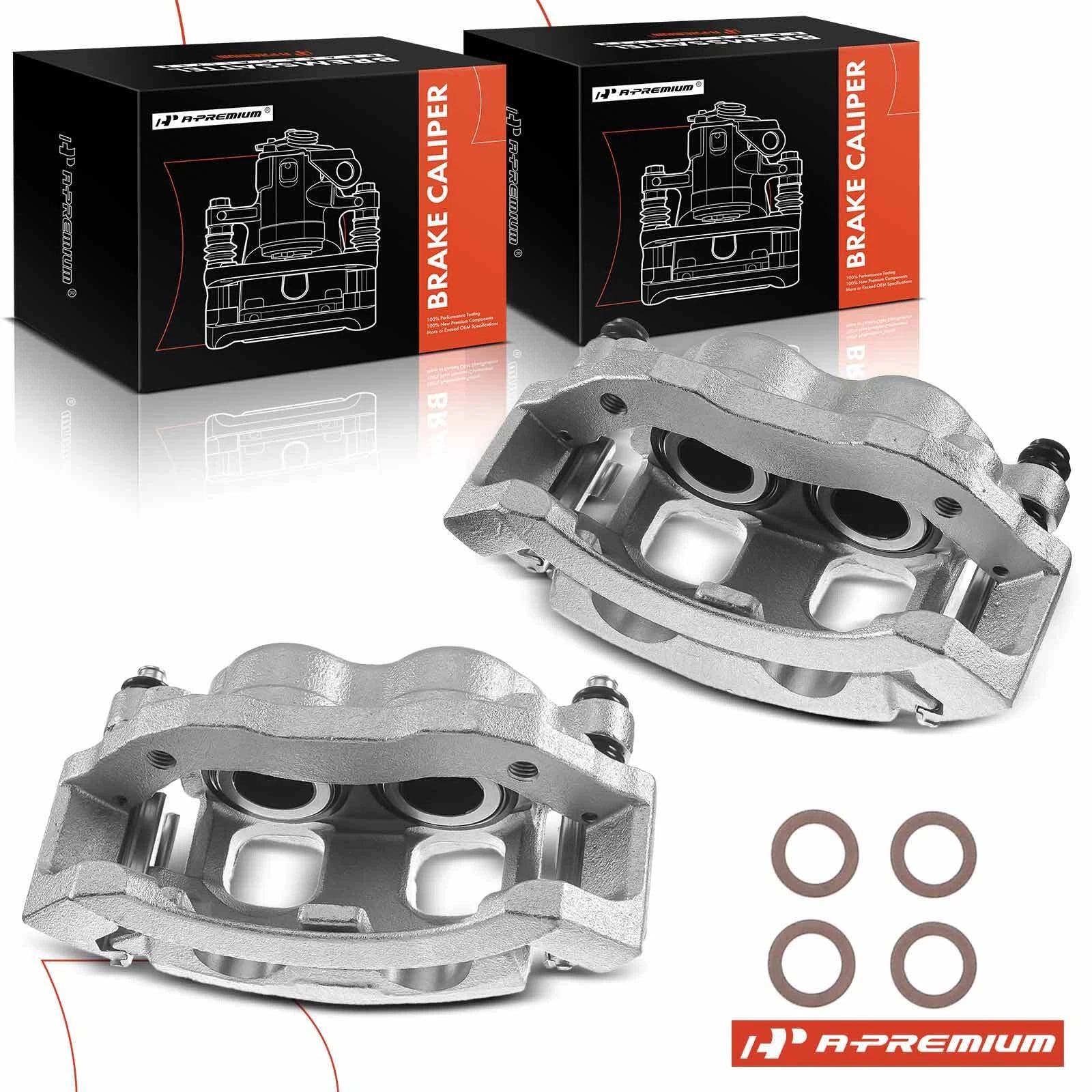 Pair Front Brake Calipers for Ford F-150/F-250 (1999–2003)