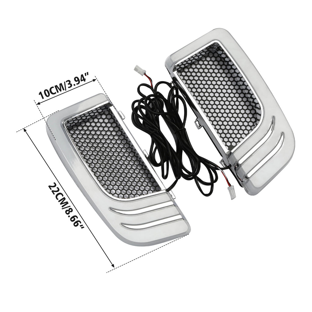 LED Fairing Lower Grill Turn Signal Running Light for Harley Electra Glide (2014–2023)
