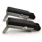 Skull Footrest Footpegs for Harley FXBB FXBR FXBRS FXLR (2018–2023)