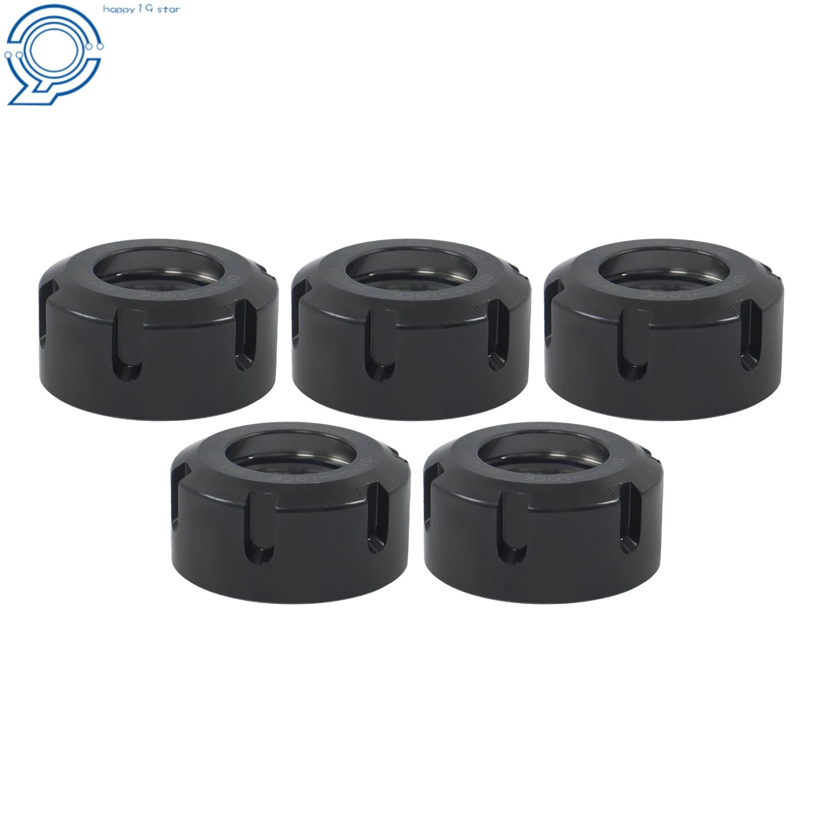 Set of 5 ER32 Nuts for CNC Milling Clamping