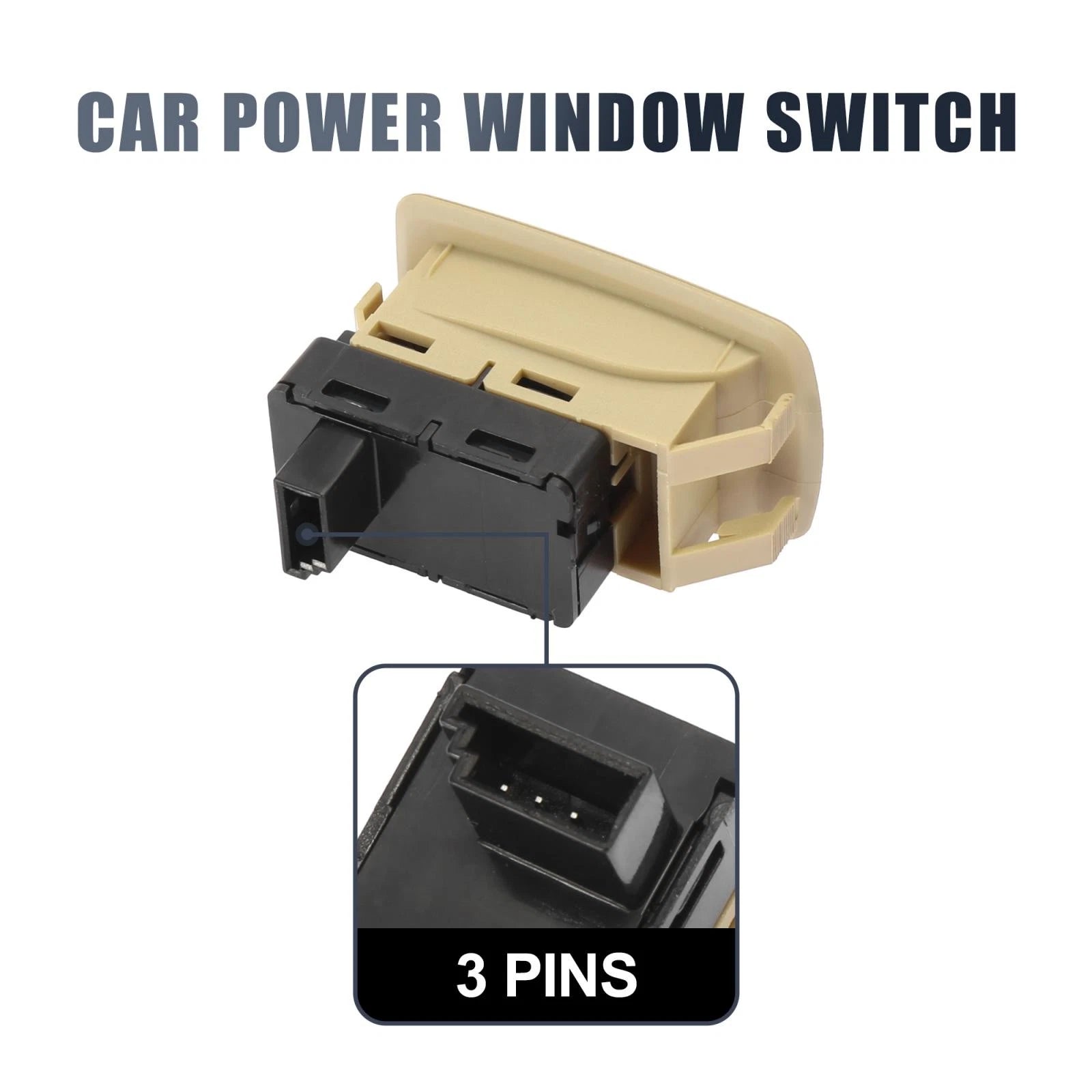 Power Window Switch No. 61316945876 for BMW 325i X5 M3 (2001–2006)