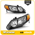 Headlight Assembly for Honda Civic Sedan (2006–2011) Left + Right