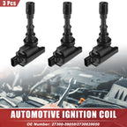3X Ignition Coil for Kia Sedona (2002–2005) No. 2730039050 Black