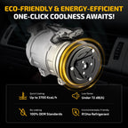 A/C Compressor with Clutch for Toyota Sequoia (2008–2022)