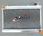 Aluminum Radiator + Blue Hose for Honda TRX250R (1988-1989)