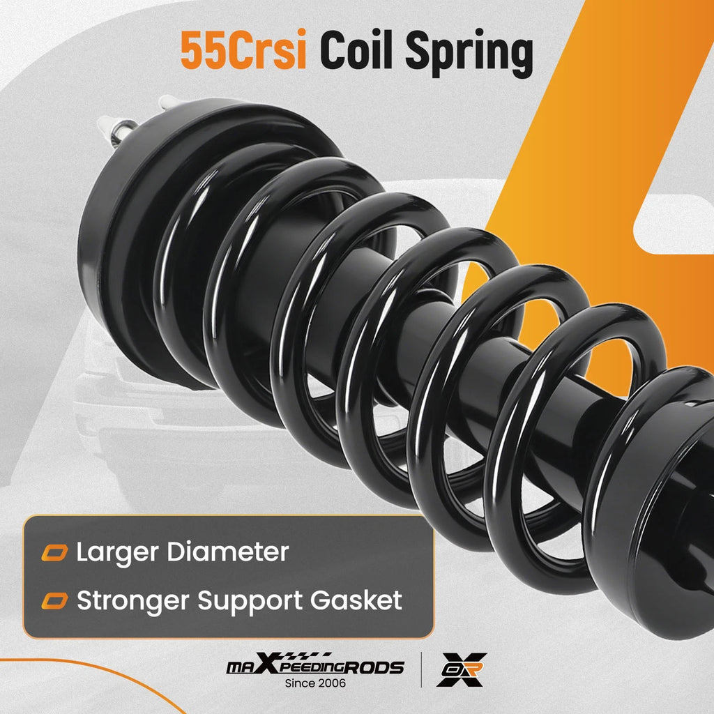 Complete Shocks Struts Coil Spring for Mercury Mountaineer (2006-2010)