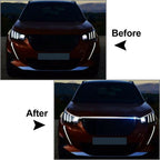 150CM LED Daytime Running Light Strip for Car Hood Atmosphere Lamp