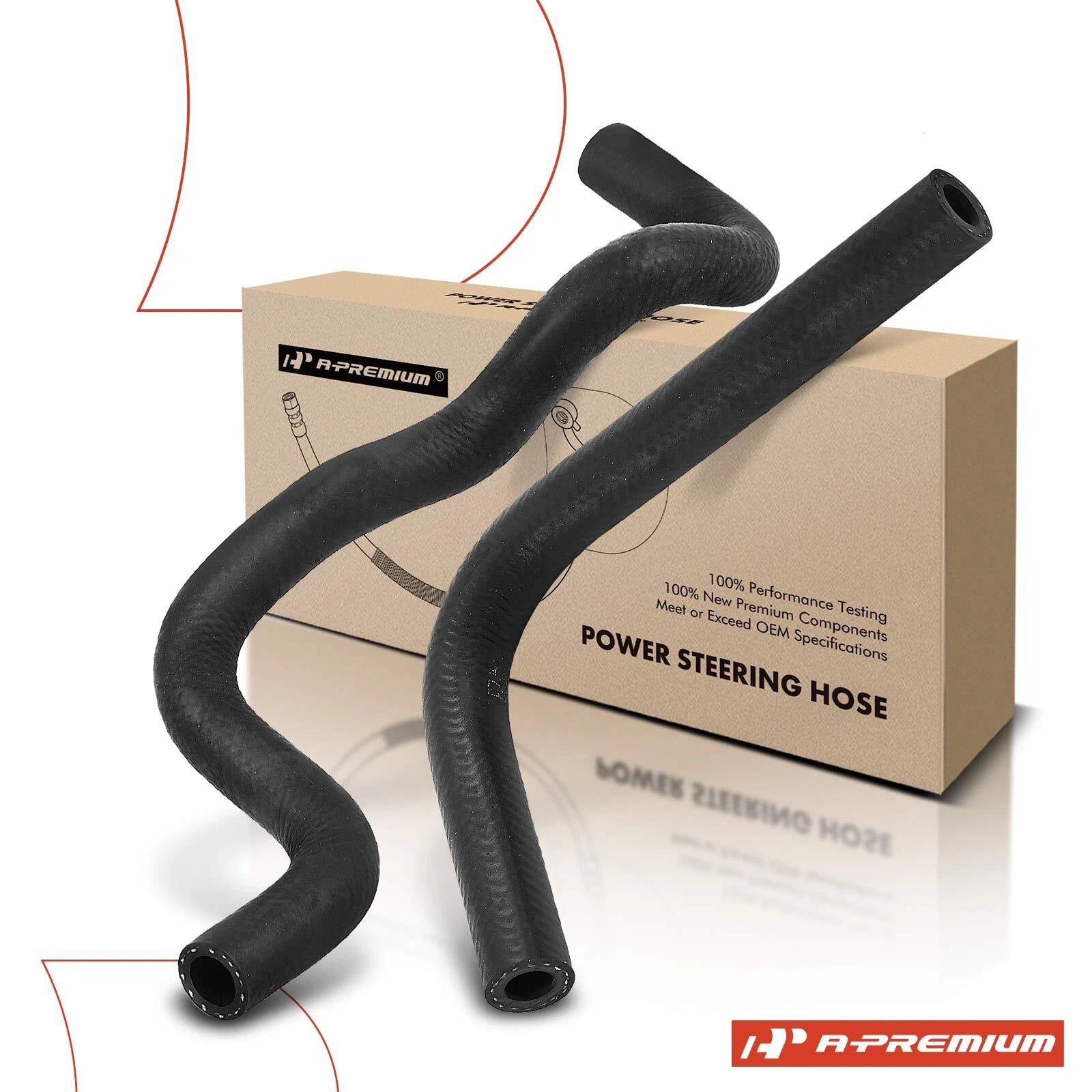 2X Power Steering Return & Reservoir Line Hose for Nissan Altima (2007–2012)